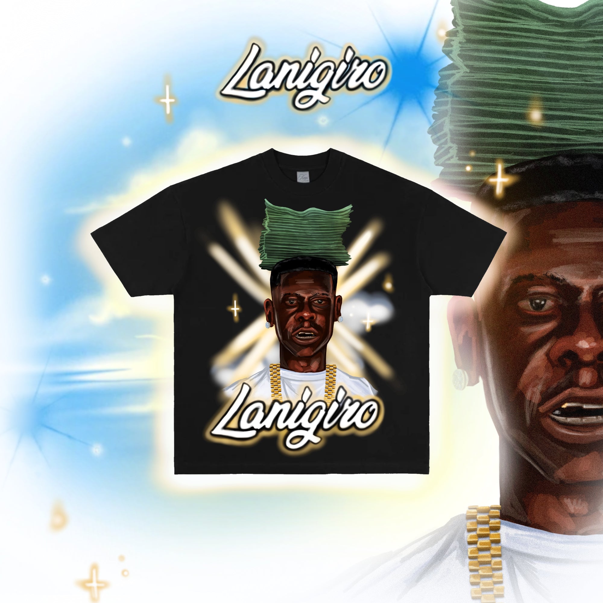 Lanigiro Short Sleeve Boosie T-Shirt